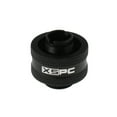 thumbnail image 2 of XSPC G1/4" to 3/8" ID, 5/8" OD Compression Fitting V2 for Soft Tubing, Matte Black, 8-pack, 2 of 6