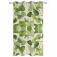 thumbnail image 2 of nqOlkjepod Outdoor Curtains for Patio Waterproof, Botanical Leaves Outdoor Privacy Panels Grommet, Spring Retro Watercolor Pastoral Blackout Outside Curtains for Porch/Cabana 54"x84", 1 Panel, 2 of 8