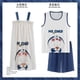 thumbnail image 2 of 2023 verano nuevo estilo algodón pareja pijamas Doraemon impresión camisola camisola camisola, 2 of 4