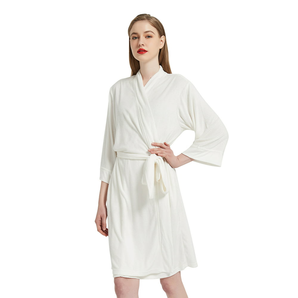 Merrylife - MERRYLIFE Women Bathrobes for Summer Short Loungewear Soft ...