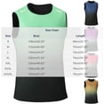 thumbnail image 3 of Lopecy-Sta Tank Tops for Men Crew Neck to Gradient Quick Dry Slim Fit Sleeveless Cooling Breathable Gym Running Workout Sports Vest, 3 of 7