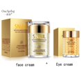 thumbnail image 1 of OneSpring-Crema de Caracol nutritiva antiarrugas + crema de ojos dorada, eliminación de ojeras, bolsa de ojos, reparación, hidratante, cuidado de la piel Fivean unisex, 1 of 2