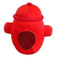 thumbnail image 4 of Gorro de felpa, disfraz divertido, de boca de incendios para baile de máscaras, juego de rol, 4 of 7