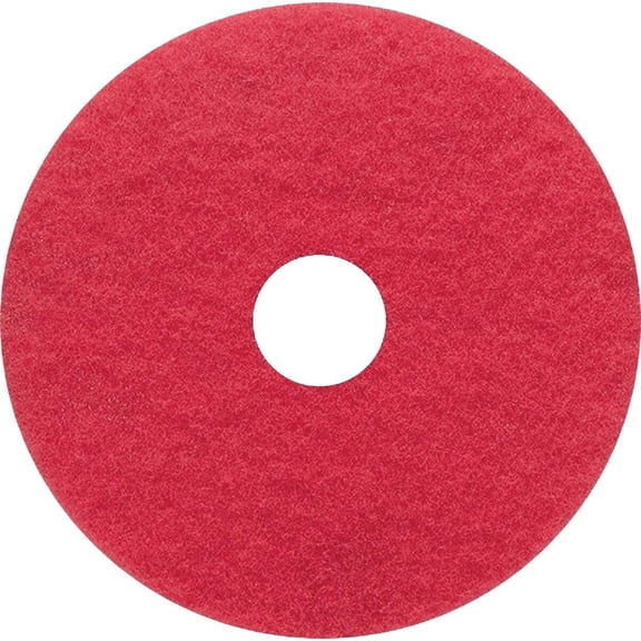 Virginia Abrasives 17 In. Red Buffing Pad 416-850170