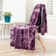 thumbnail image 3 of Chanasya Love You Gift Throw Blanket - Super Soft Plush Fleece Hugs Kisses Thinking of You Anniversary Gift Throw- for Women Men Girlfriend Boyfriend Husband Wife (50x65 Inches) - Rose Blanket, 3 of 3