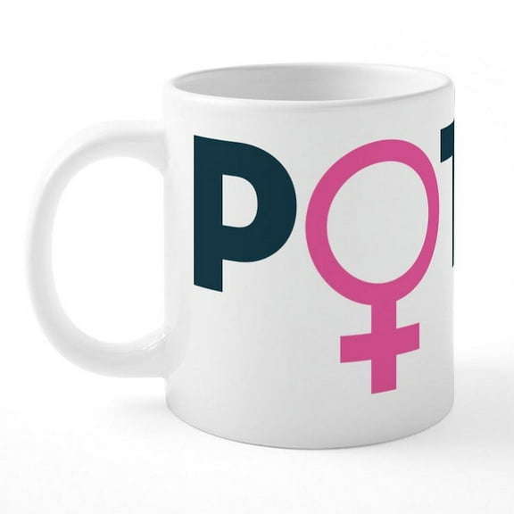 CafePress - POTUS - 20 Oz White Ceramic Mega Mug