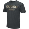 thumbnail image 2 of Men's Colosseum Heathered Black Oregon Ducks OHT Military Appreciation Flag 2.0 T-Shirt, 2 of 4