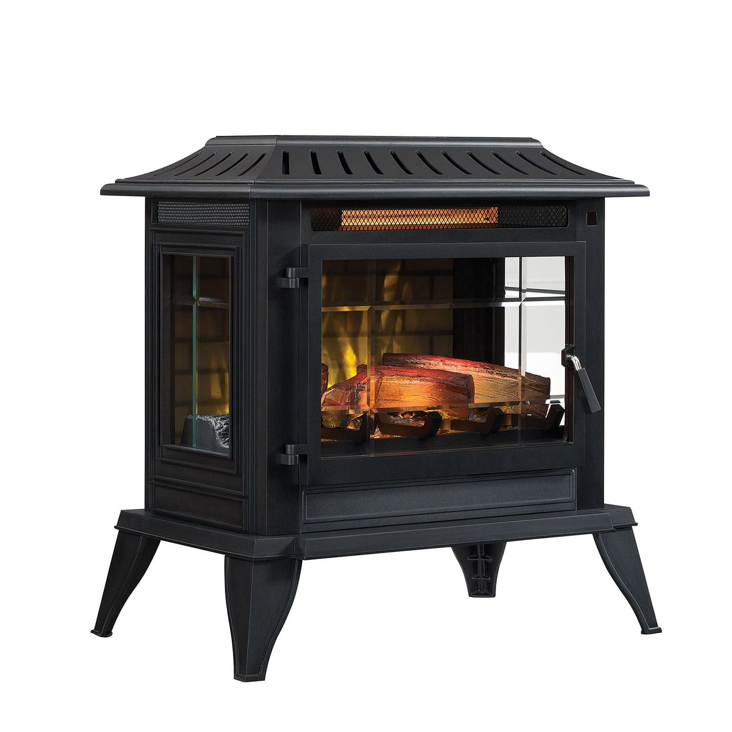Twin Star International Infragen 3d Electric Fireplace Stove With Safer Plug