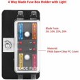 thumbnail image 5 of EcoNesxp LED Digital Alarm Clock Morning Wake-up Battery Powered Silent Digital Alarm Clock Black Display Temperature Calendar, 5 of 5