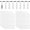 White, variant on 300 Pcs 10 Sheets Cable Label,Plastic Wire Label Waterproof Cord Tag for Cable Management,Self Adhesive Tag for Printable and Handwriting,White