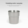 thumbnail image 6 of Stainless Steel Camping Cup under $5! kkbbma Stainless Steel Camping Cup, 300mL Outdoor Drinkware for Coffee Beer and Beverages, Food Grade 304 Material, 6 of 6