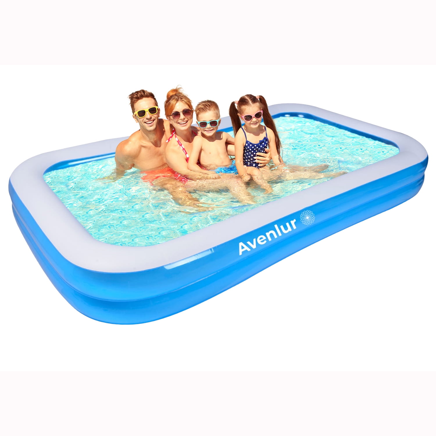 rectangle inflatable pool walmart