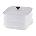 thumbnail image 1 of MasteelfCA Food Steamer Double Layer Kitchen Steamer Microwave Steamer Kitchen Tool, 1 of 7
