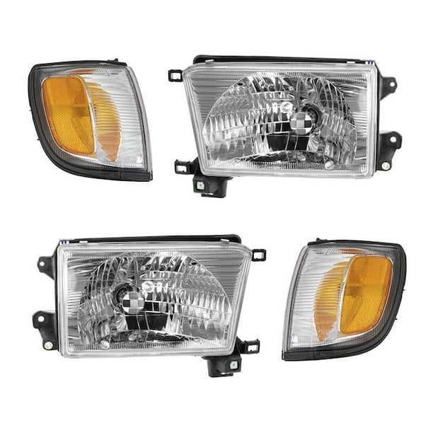 Headlight and Cornering Light Kit 4 Piece Compatible with 1999