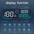 thumbnail image 5 of Car head dispaly,Speed Altitude Head Head Display Altitude Alarm Overspeed Alarm Car Head Head 5 Inch Led Display With 5 Head Display Vehicles Alarm All Inch Led Display Speed, 5 of 7