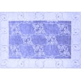 thumbnail image 1 of Ahgly Company Machine Washable Indoor Rectangle Abstract Blue Contemporary Area Rugs, 8' x 12', 1 of 4