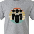 thumbnail image 4 of Inktastic Bowling Sunset for Bowler Silhouette Bowling Pins Youth T-Shirt, 4 of 5