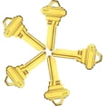 thumbnail image 5 of Brass Finish Key Blanks, Uncut Blank Keys, Pack Of 50 Keys, 5 of 5