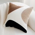 thumbnail image 1 of EcoNesxp Textured Mid-Century Modern Pillowcase Aesthetic Abstract Geometric Pillowcase Bohemian Style Pillowcase 18x18 Textured Mid-Century Modern Pillowcase Aesthetic Abstract Geometric Pillowcase, 1 of 5
