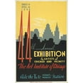 thumbnail image 3 of John Buczak 17x24 Black Modern Framed Museum Art Print Titled - 44th Annual Exhibition by Artists of Chicago and Vicinity (1939), 3 of 5