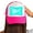 Pool Time, variant on Womens Foam Trucker It's Beach Time Logo Summer Printed Mesh Snapback Baseball Cap, White/Hot Pink