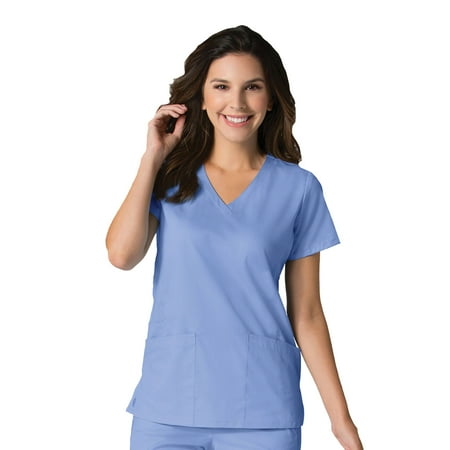 

Maevn EON Women s Back Mesh Panel Shaped V-Neck Scrub Top [XXS - 3XL FREE SHIPPING]