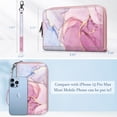 thumbnail image 4 of Funda para pasaporte Fintie Family, piel vegana con bloqueo RFID, 4 of 9