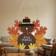 thumbnail image 4 of Adorno de puerta de madera con forma de pavo de Acción de Gracias - Otoño - Adorno de madera para decoración de interiores y exteriores, 4 of 6
