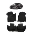 thumbnail image 1 of Custom Fit [Made in USA] All Weather Heavy Duty Full Coverage Floor Mat Floor Protection [Front and Rear] for 2016 2017 2018 2019 2020 Honda Civic Sedan Hatchback - Black Single Layer, 1 of 4