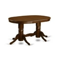 thumbnail image 4 of East West Furniture Vancouver 7-piece Wood Dining Table Set in Espresso, 4 of 7