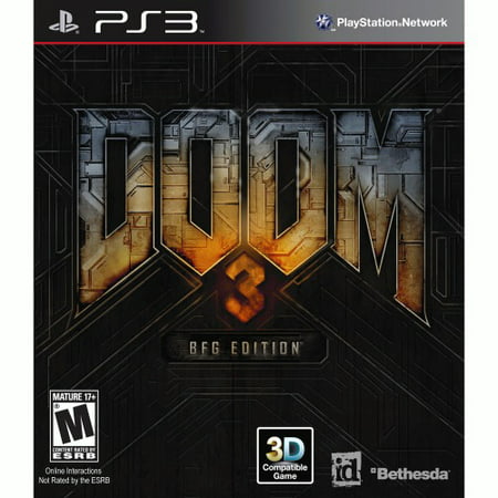 Bethesda Softworks Doom 3 BFG w/Poster (PS3)
