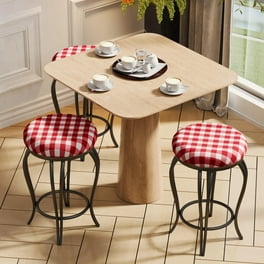 FDW Set of 4 Metal Bar Stools, 30