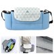 thumbnail image 5 of Organizador de cochecito Bolsa organizadora colgante para cochecito, pañales de almacenamiento, tazas para , carrito para cochecito para artículos esenciales para bebés , Azul claro Magideal Organizador de cochecito, 5 of 7