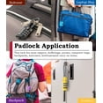 thumbnail image 5 of ANVIL TSA Approved Cable Luggage Locks 3 Digit Combination with Zinc Alloy Steel, 5 of 6