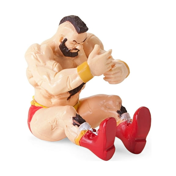 Street Fighter II Desktop Zangief Piledriver Pen Holder Mini Figure