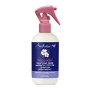 SheaMoisture Shine Enhancing Silicone Free Miracle Styler UV Protector Leave-In Hair Treatment, 4 fl oz