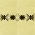 thumbnail image 1 of Ahgly Company Indoor Square Patterned Sun Yellow Area Rugs, 8' Square, 1 of 6