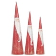thumbnail image 2 of Raz Imports Holiday Heritage 16" Cone Santa, Set of 3, 2 of 5