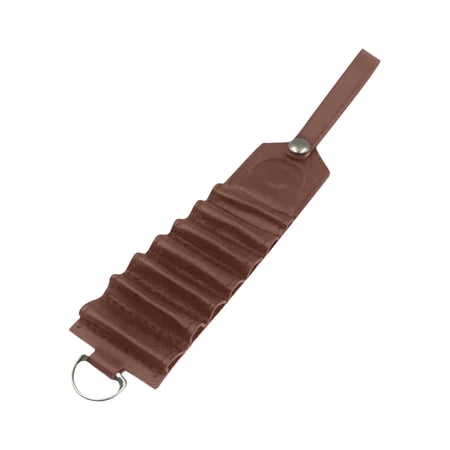 Golf Tee Solid Color 7 Holes Storage Pouch - Nylon Waterproof Golf Accessory Bag Lightweight Portable for Golf Tees Balls Markers for Golf Lovers