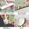 thumbnail image 3 of Basset Hound and Pioneer Flower Kitchen Rug Mat,Kitchen Runner Rugs Non Skid Washable,Decorative Kitchen Floor Mats for Kitchen,Sink,Laundry,17"X47", 3 of 5