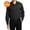 Black, variant on W401 Long Sleeve Performance Staff Shirt, Black, M, Mens Dress Shirts