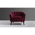 thumbnail image 2 of Chaise d'Appoint Sienna Bordeaux, 2 of 10