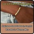 thumbnail image 3 of Tube Motivational Bracelet for Women Men, Remember Who Be Kind Of A Stainless Steel Adjustable Best Friends Teens Inspirational Braided Christmas Birthday Gifts Jewelry, 3 of 6
