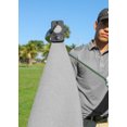 thumbnail image 5 of Magnetic Waffle Weave Microfiber Golf Towel with Clip Gray, 5 of 7