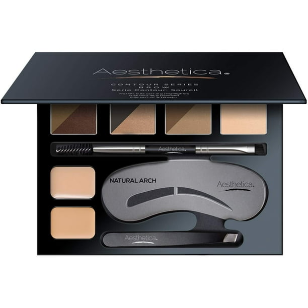 Set de paletas de maquillaje Aesthetica Brow Contour Kit para mujer