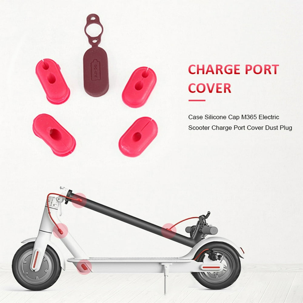 Electric Scooter Charging Port Dustproof Cover Plug Silicone Case