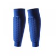 thumbnail image 1 of Calf Brace Calf Compression Sleeves Outdoor Sports Football Honeycomb Anti-collision Eva Football Leg Socks Breathable Calf Protection, 1 Pair, 1 of 8