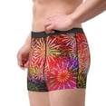 thumbnail image 4 of Daiia Fireworks Men's Underwear Boxer Briefs, Cotton Stretch Moisture-Wicking Underwear-Small, 4 of 9