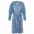 Labakihah Robes For Women Women Hooded Bathrobe Lightweight Soft Plush
