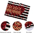 thumbnail image 4 of Valentines Placemats Set of 4 for Dining Table, Washable Farmhouse Placemats Non-Slip Heat-Resistant Kitchen Table Mats for Holiday Parties, 4 of 7